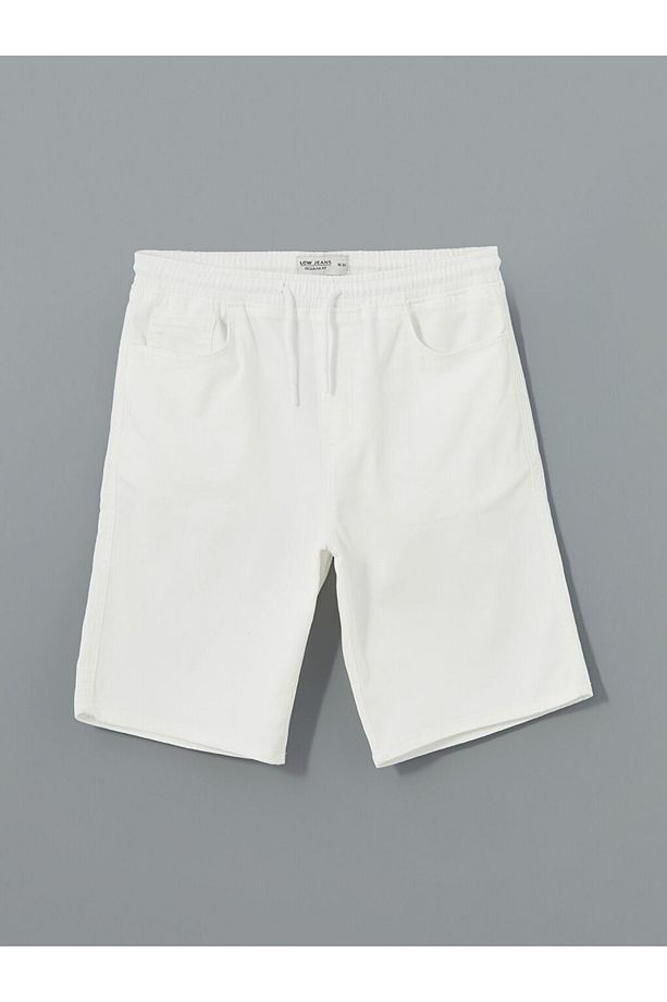 LCW Jeans Standart Kalıp Erkek Jean Şort - 5
