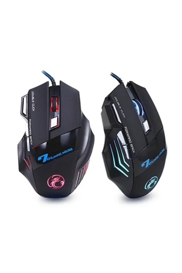 X7 Led Işıklı Kablolu Oyuncu Mouse - 1
