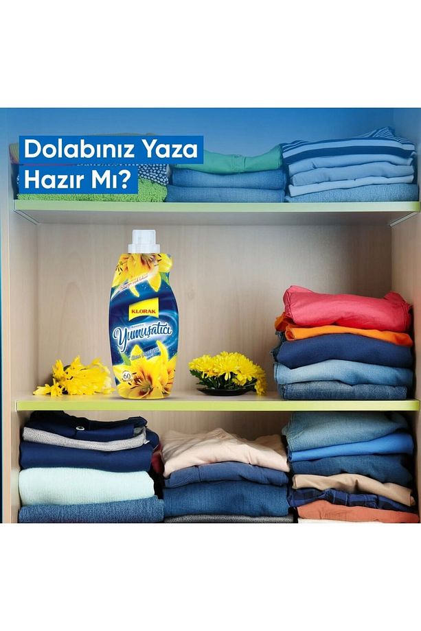 Konsantre Yumuşatıcı Sarı Çiçekler 1440 ml - 2