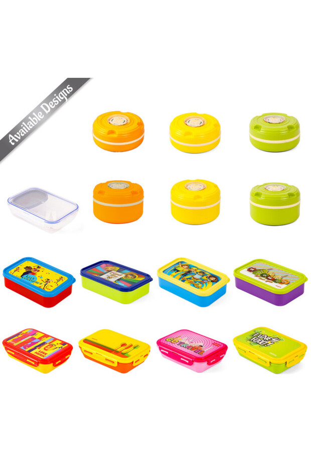 صندوق غداء وقت المدرسة - أخضر - 6