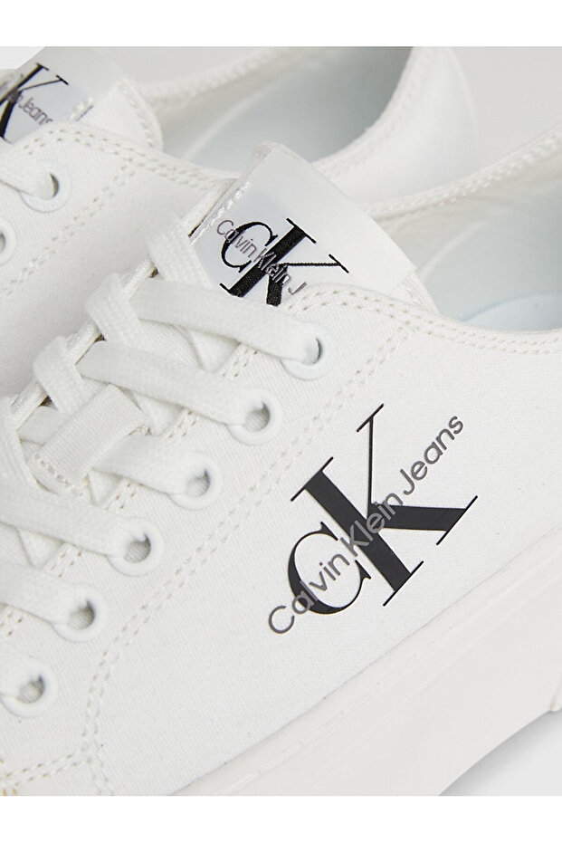 Kadın Beyaz Düşük Bilekli Spor Ayakkabı - 6