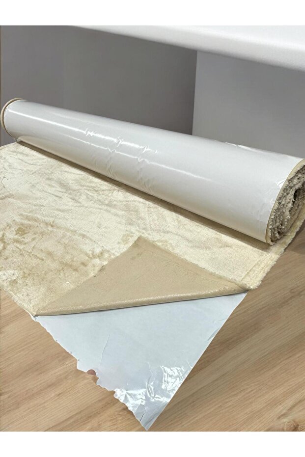 Yapışkanlı Peluş Kumaş, İthal Lutur Mutton 100x150cm, Dekorasyon, Tekstil - 2