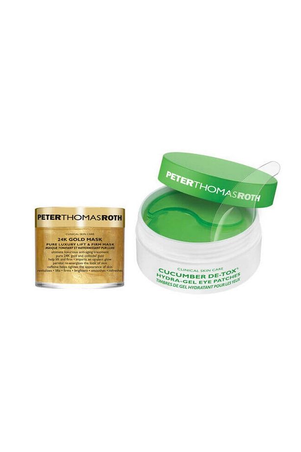 Mask + Patch İkilisi (50 ml Altın Maske + 15'li Salatalık Eye Patch) - 1