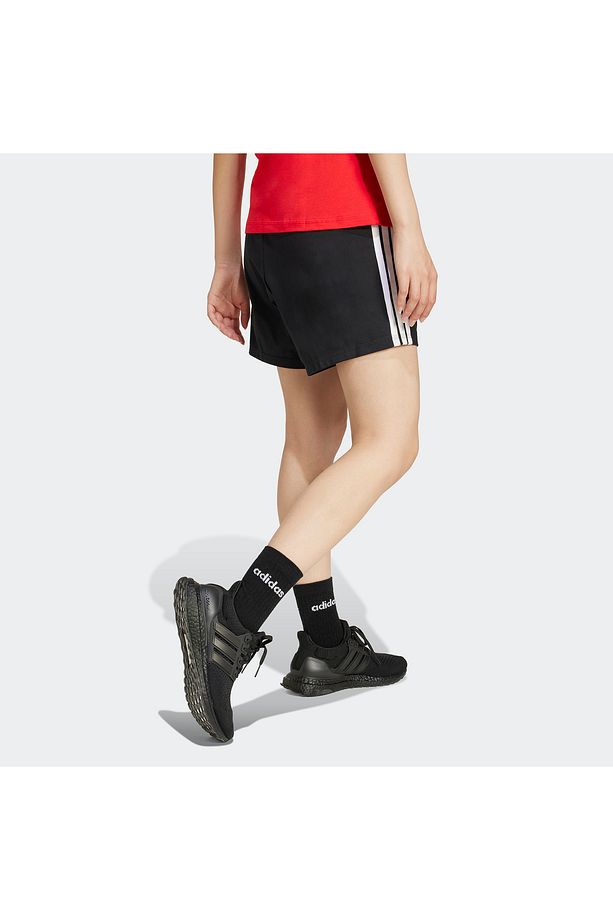 Essentials 3-Stripes Cotton Şort - 3