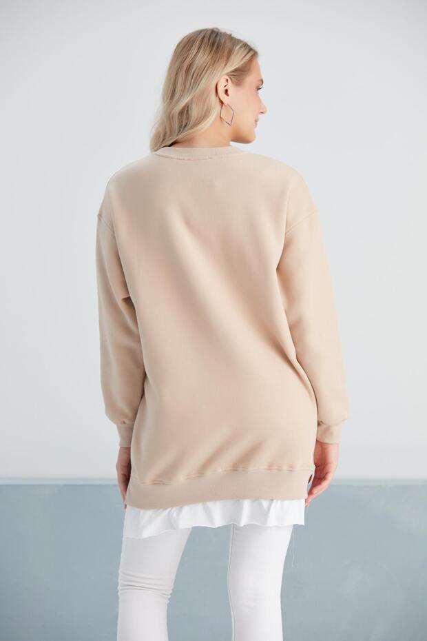 6465-Three Thread Combed Wool Maternity Sweatshirt - 7