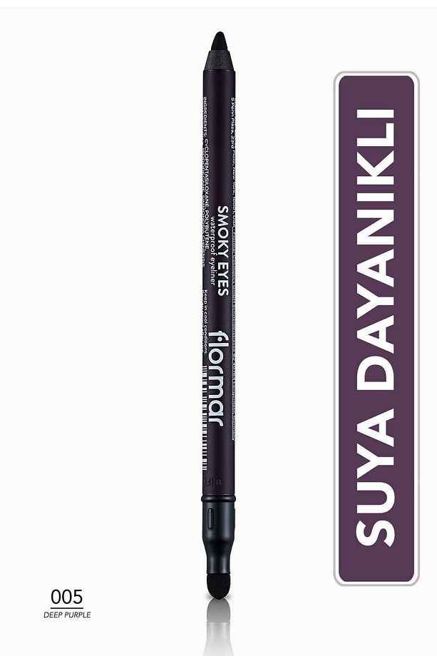 Göz Kalemi - Smoky Eyes Waterproof Eyeliner 005 Deep Purple 47000012-005 - 1