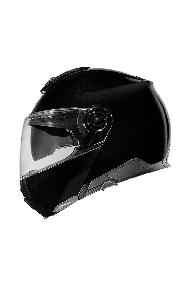 Schubert C5 Glossy Black Çene Açılır Kask - 1