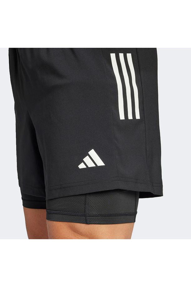 Own The Run Climacool 2 In 1 Erkek Siyah Şort - 4