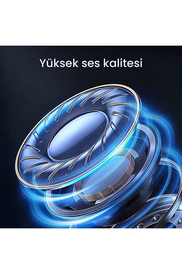 AUT111 3.5mm Kulak Içi Kablolu Kulaklık - Yüksek Ses Kalitesi - Mikrofonlu - Siyah - 4