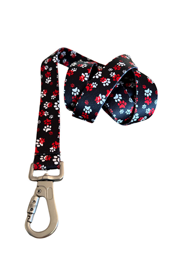 Paws Red, Köpek Boyun Tasması, Köpek Gezdirme Kayışı Set, - 3