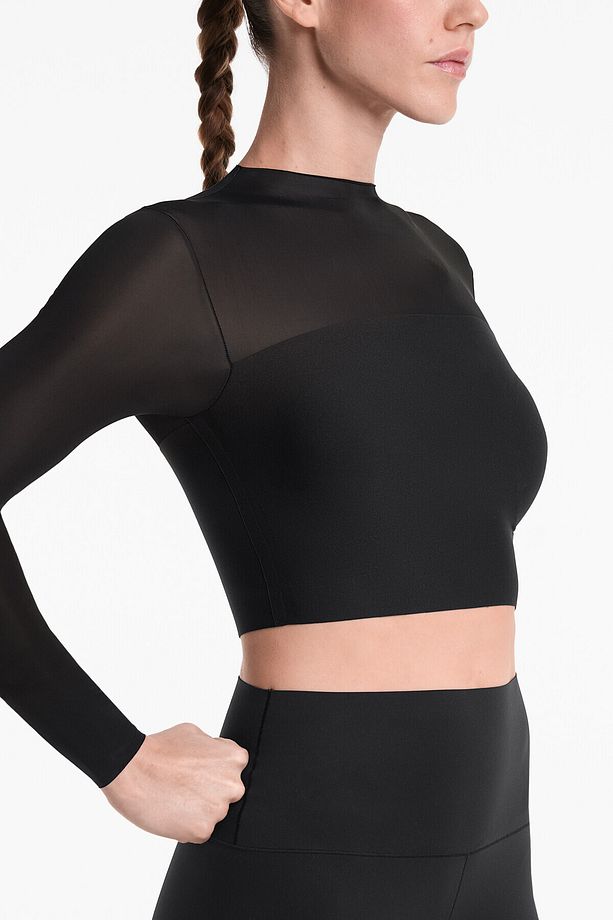 Perfect-adapt mesh uzun kollu tişört - 4