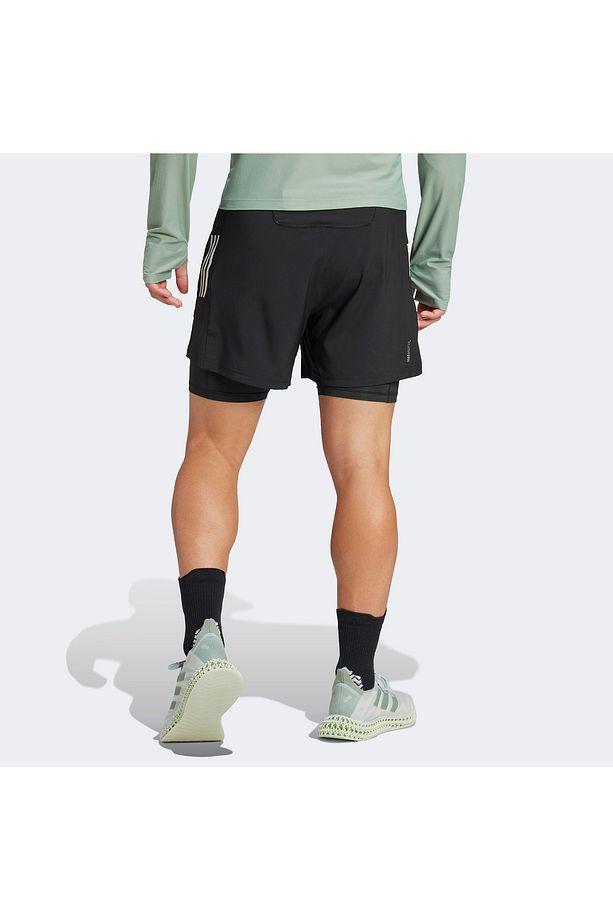 Own The Run Climacool 2 In 1 Erkek Siyah Şort - 3