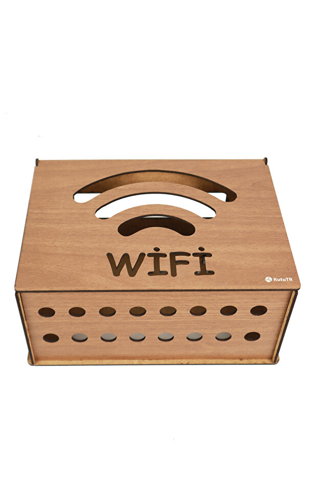 Dekoratif Modem Saklama Kutusu / Wifi / - 2