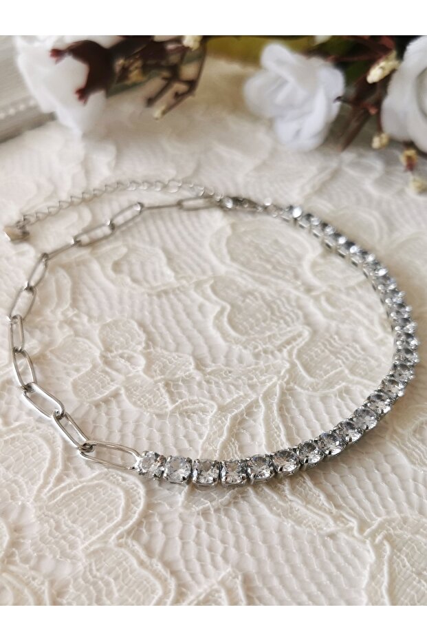 Taşlı Çelik Halhal - 2