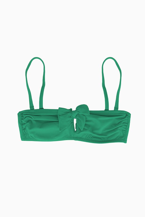 63547 Nil Yeşili Toparlayıcı Bikini Üstü - 4