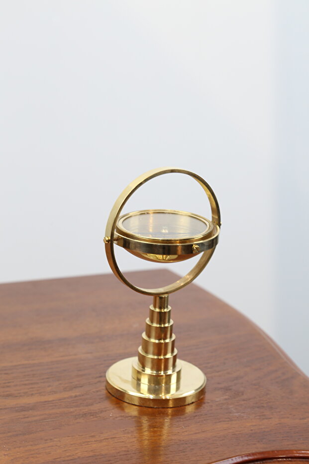 Pirinç Masaüstü Pusula - 2