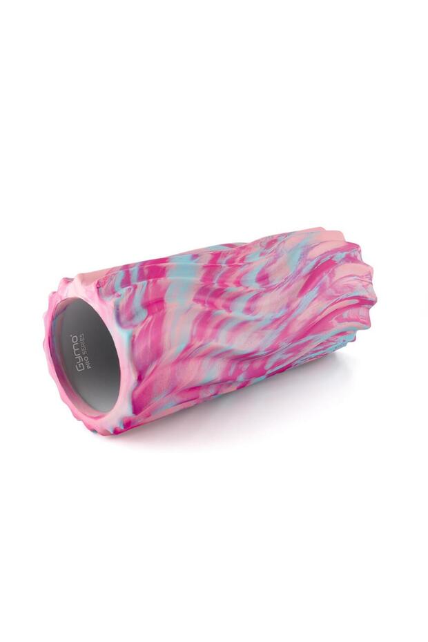 Gymo Pro Series Foam Roller Pilates Masaj Rulosu Pembe Mor