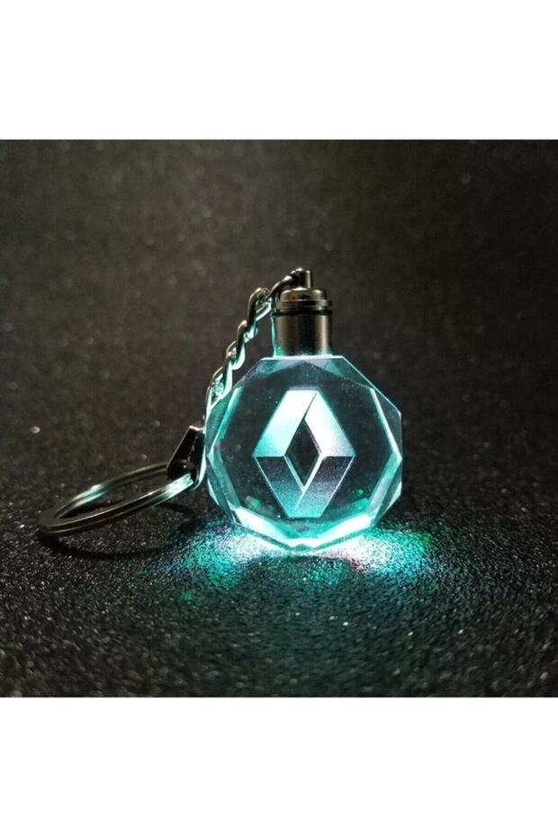 Led Car Keychain with Logo Renault Keychain