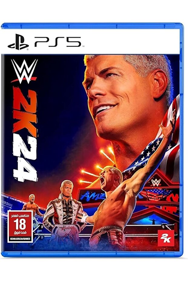 WWE 2K24 Standard Edition لجهاز PS5 (نسخة المملكة العربية السعودية)