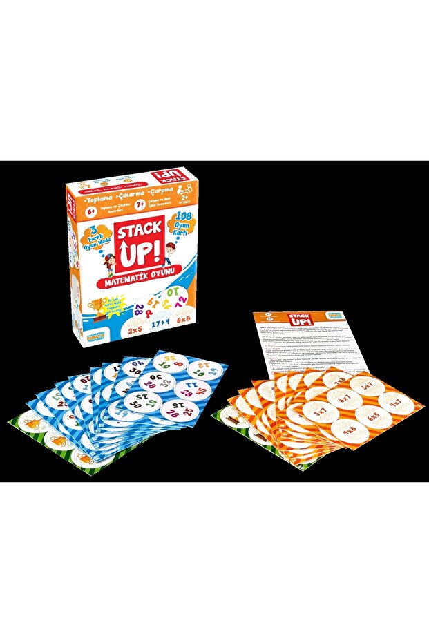 Stack up I'M Learning Math! - Math Activity Game - Math Word Game - Mind Game Intelligence - 3