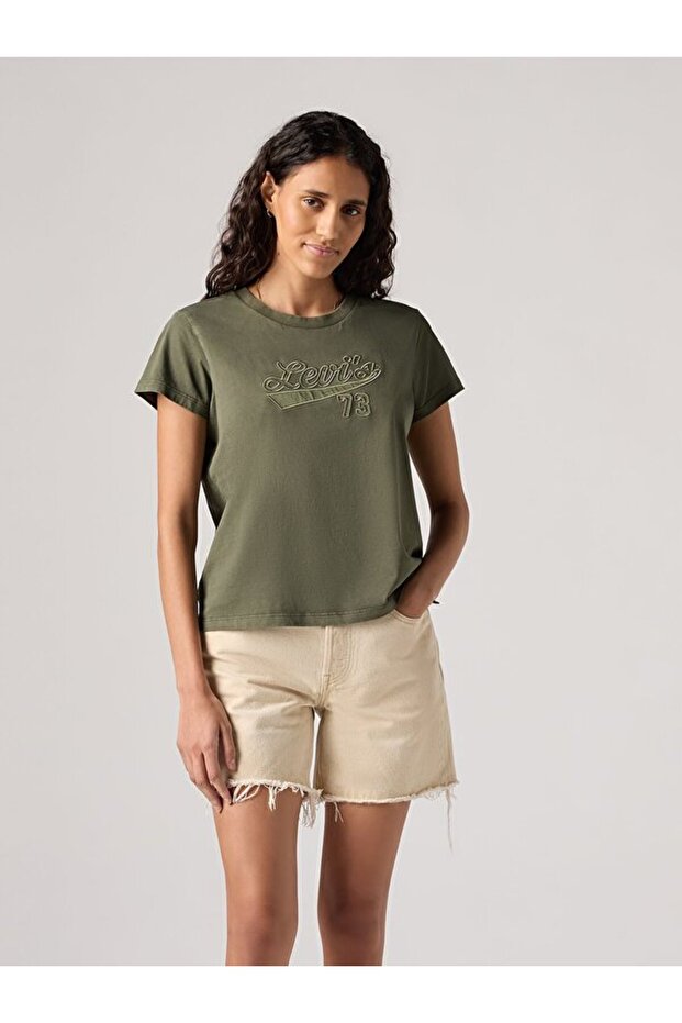 Graphic Boxy Tişört - 4