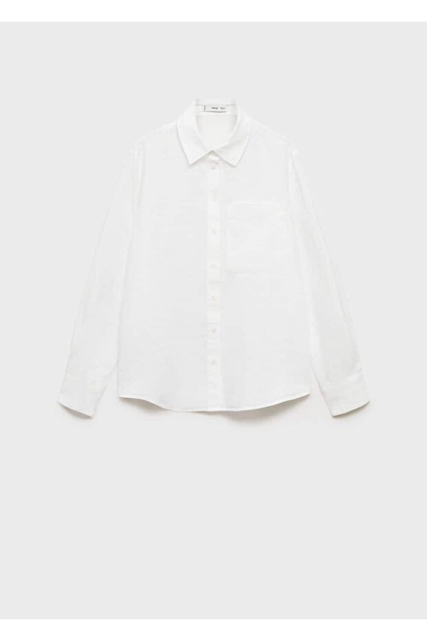 Cepli keten gömlek - 3