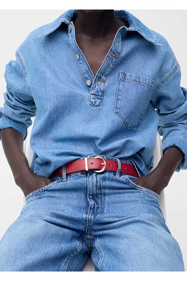 Oval tokalı kemer - 2