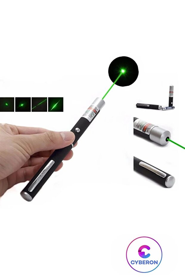 Yeşil Lazer Pointer 3000 Mw 15 km Etkili 2023 - 5