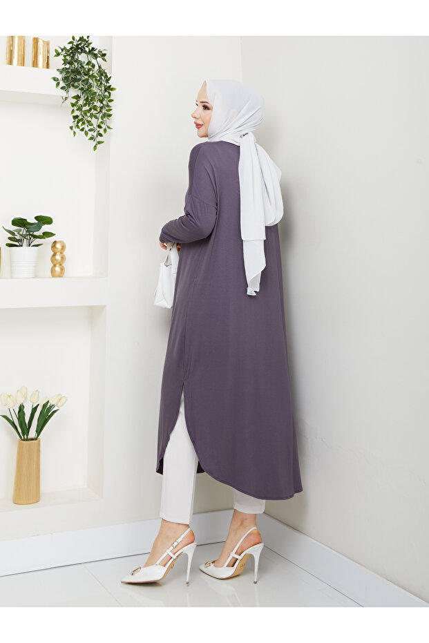 تونيك رائع من القطن الممشط البيضاوي - 3