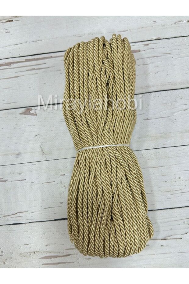 Cord Rope Rope 8 mm 10 Meters Honey Foam