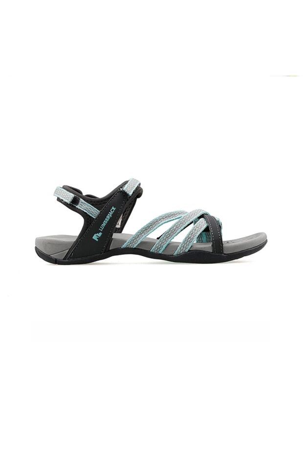 Women's Aqua Green Eftal Sandals Sandals