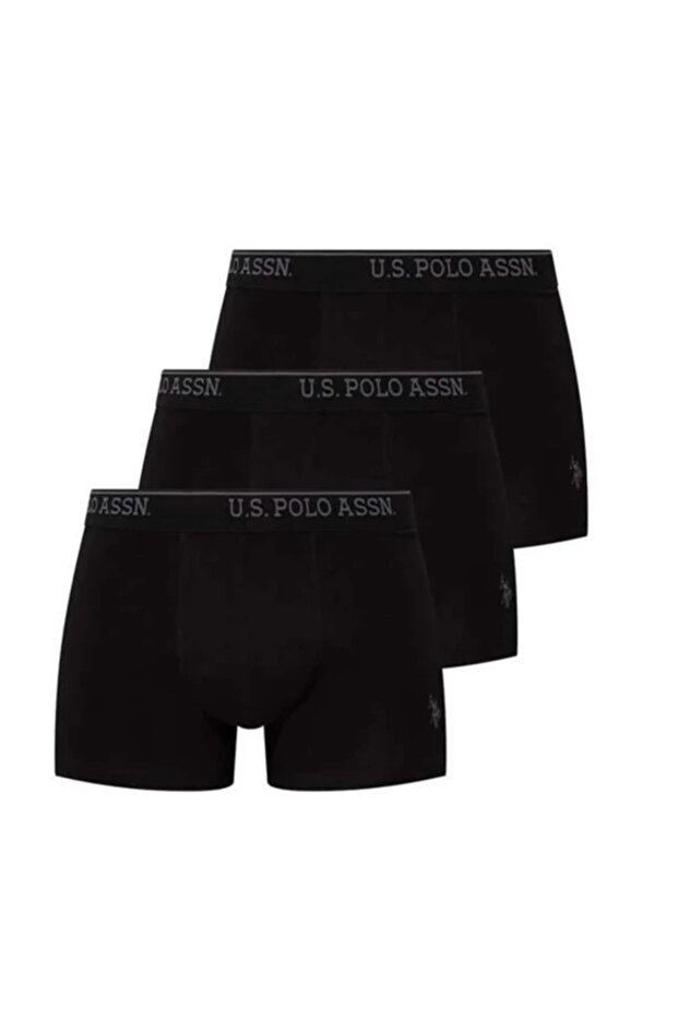 Men'S, Licensed, Uspa, Cotton, Economical, Dowry Gift, 3-Piece Boxer Set (Boxed)