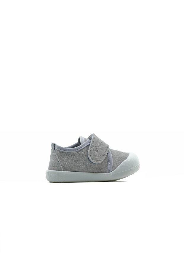 V1071076 First Step Gray Unisex Children's Shoes