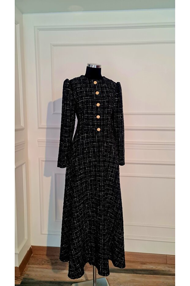 Tüvit Kumaş elbise - 3