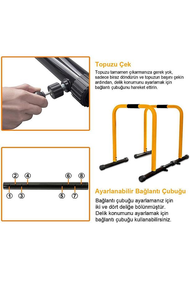 Relife Dip Station Fonksiyonel Çalışma Istasyonu Siyah - 6