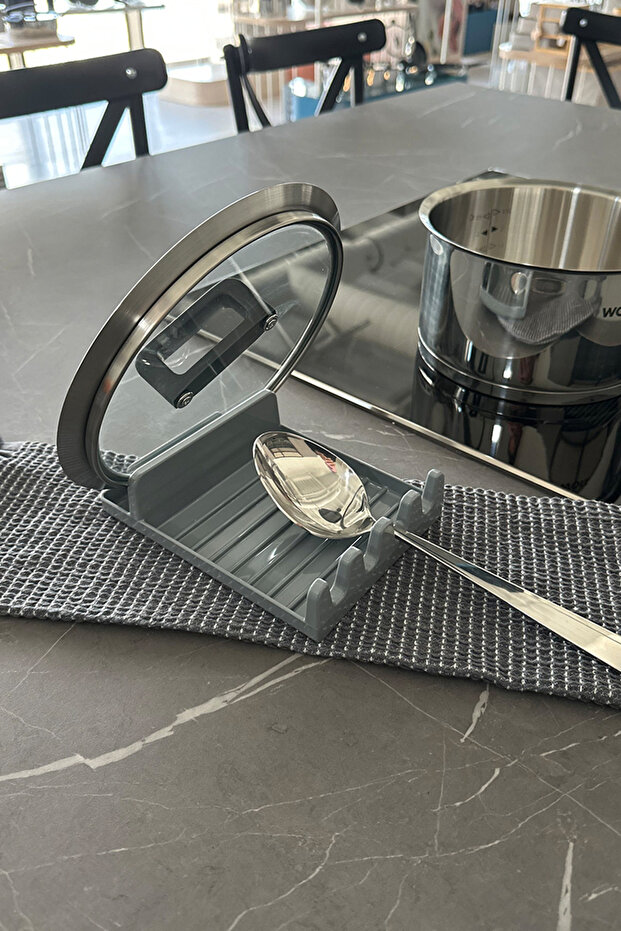 Fabıola Kepçelik Kaşıklık-Gri - 3