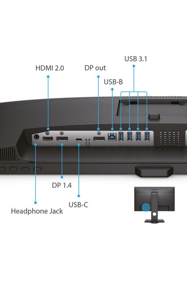 PD2705Q 27-inch QHD,USB-C Grafik Tasarım, Video Editing Monitörü - 2