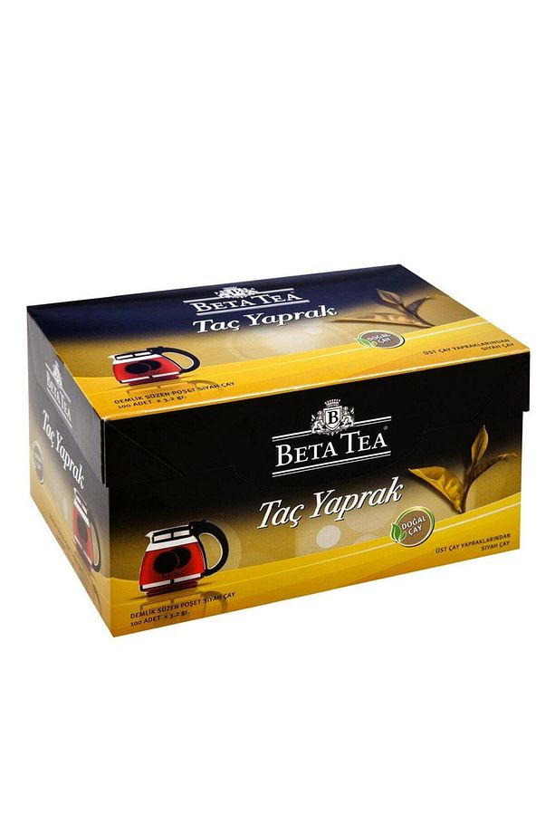 Beta Taç Yaprak Demlik Poşet Çay 100 Adet - 1
