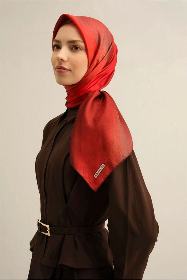 ARMİNE TWİLL İPEK EŞARP 2025 YAZ SEZONU 9308D02-34 - 1