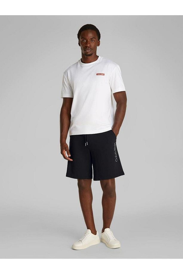 Erkek TEXTURED EMBR LOGO SWEATSHORTS Şort - 1