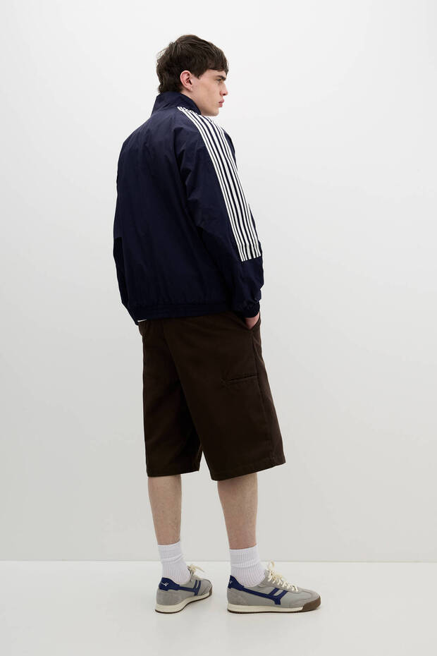 Raincoat with side stripes - 4