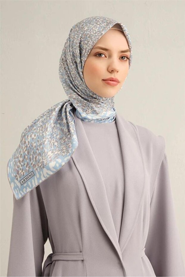 Armi̇ne Twill Silk Scarf 2025 Summer Season 9352D02-04