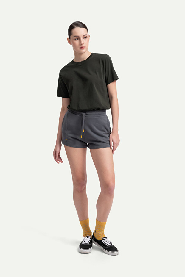 Unisex Regular Fit Basic T-Shirt - Asphalt - 5