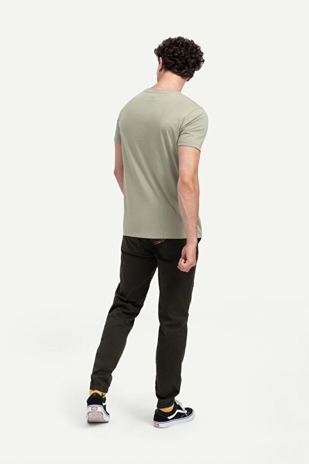 Unisex Regular Fit Basic T-Shirt - Concrete - 4