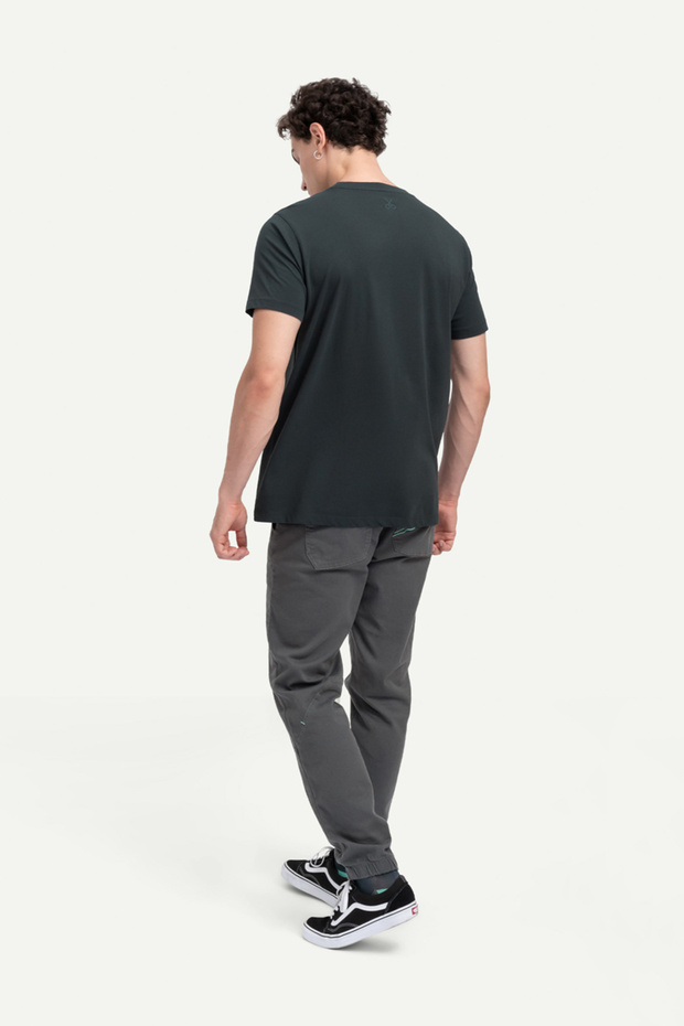 Unisex Regular Fit Basic T-Shirt - Raven - 4