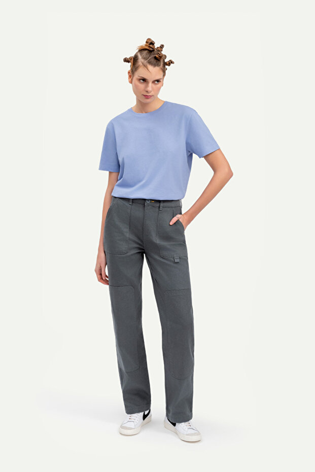 Unisex Regular Fit Basic T-Shirt - Jellyfish - 7