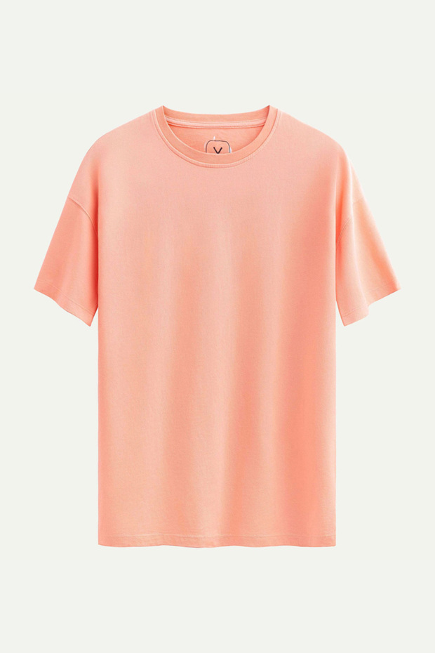 Unisex Oversize/ Relax Fit Basic T-Shirt - Canyon - 1