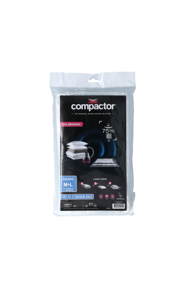 طقم أكياس التفريغ من قطعتين، متوسط وكبير - 1