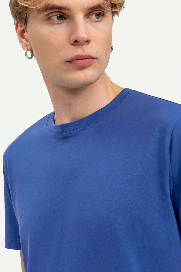Unisex Regular Fit Basic T-Shirt - Comet - 3