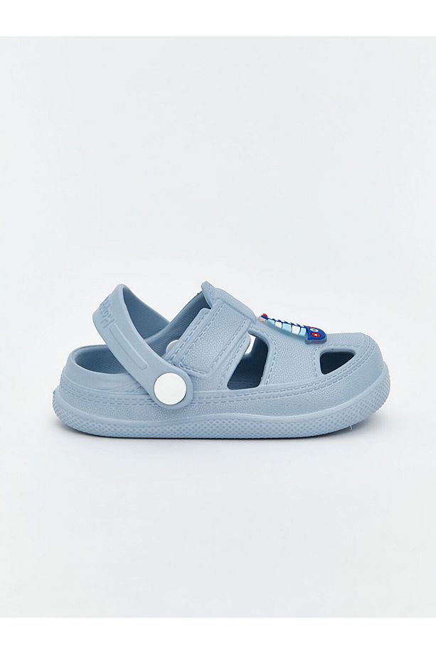 LCW STEPS Mavi Baskılı Erkek Bebek Sandalet - 2